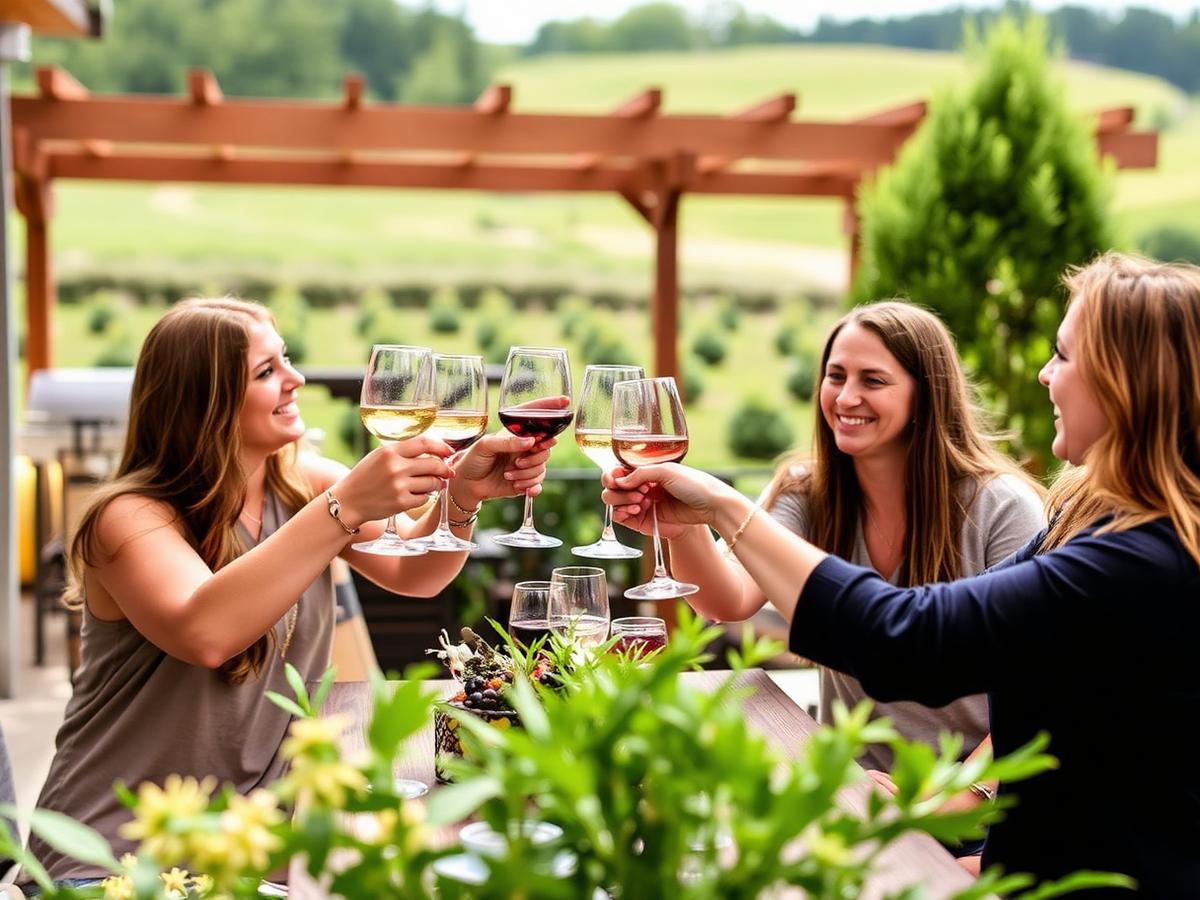 Private tasting during the tour